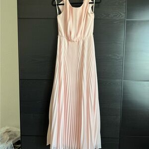 White House black market pink dress # wedding guest # formal size 4